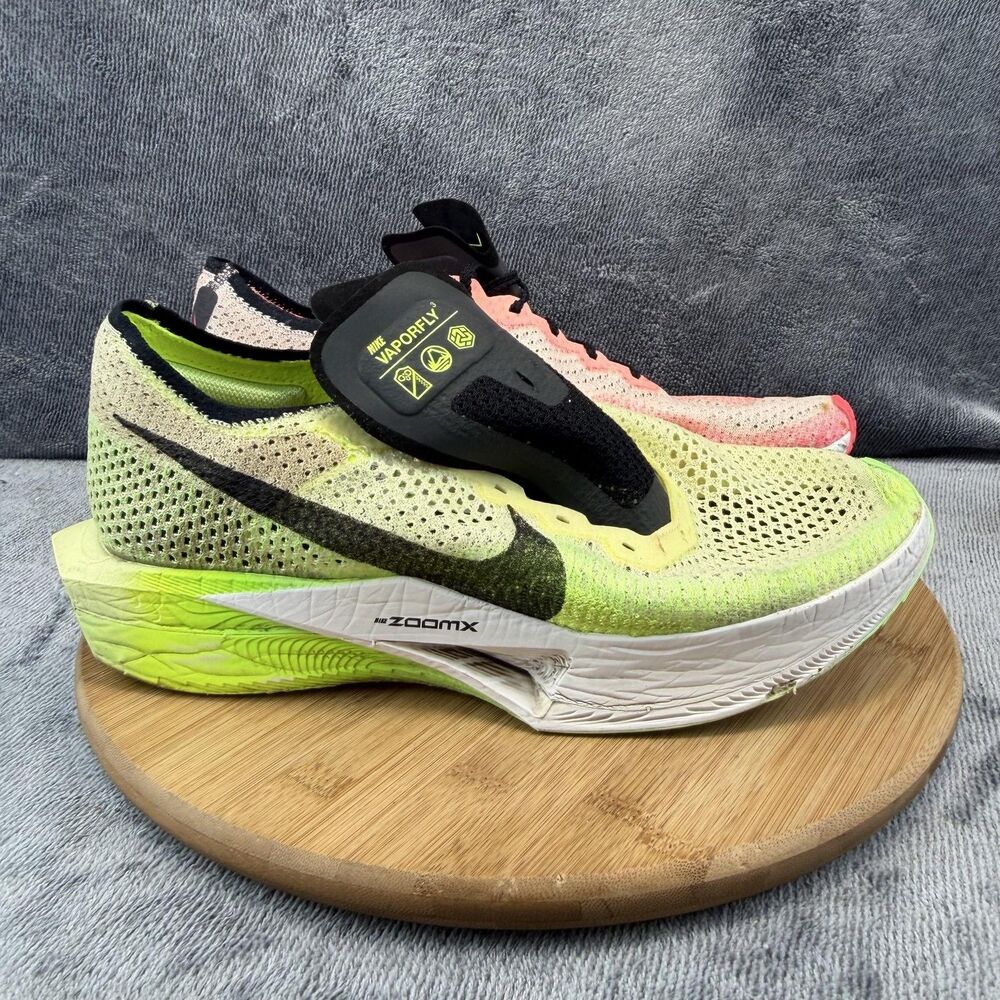 Nike ZoomX Vaporfly 3 Shoes Mens Size 12 Multicolor Running Sneakers FQ8109-331